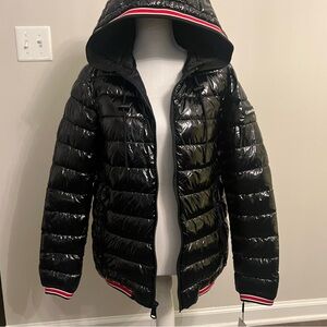 NWT Calvin Klein Full Zip Hooded Puffer Men Jacket